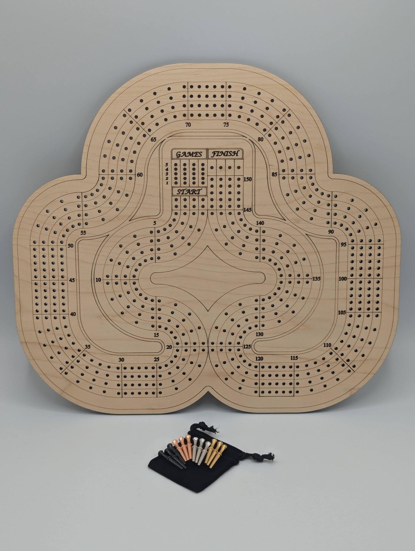 January 2025 60% off! - 4 track cribbage board