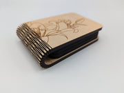 Flower Folding Cribbage Board