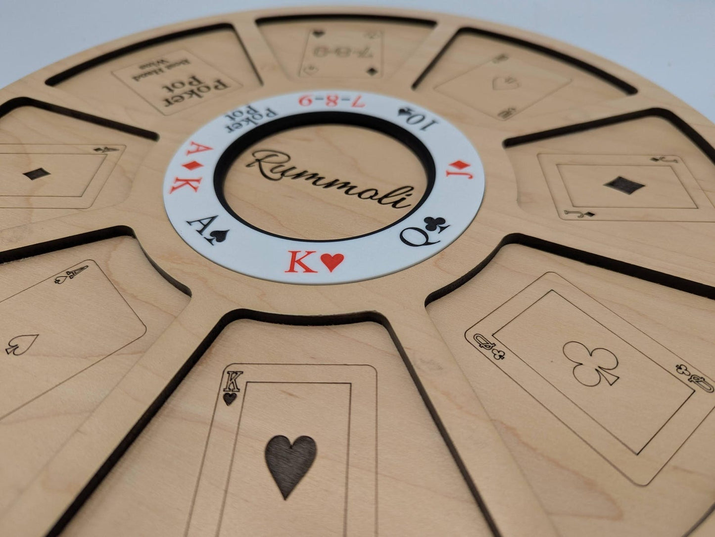 Unique Rummoli Board - Handcrafted Charm