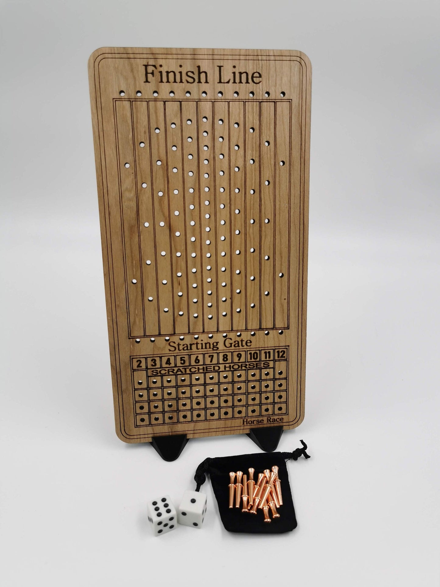 Travel Sized Dice Horse Race Board Game