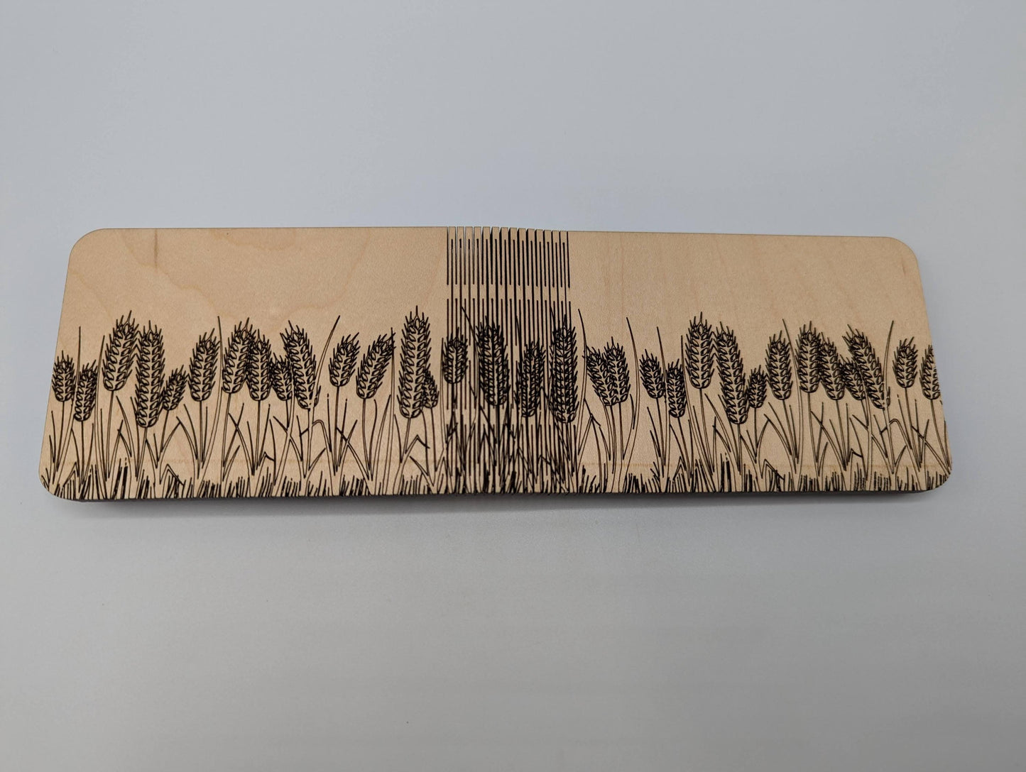 Wheat Themed Travel Cribbage Board