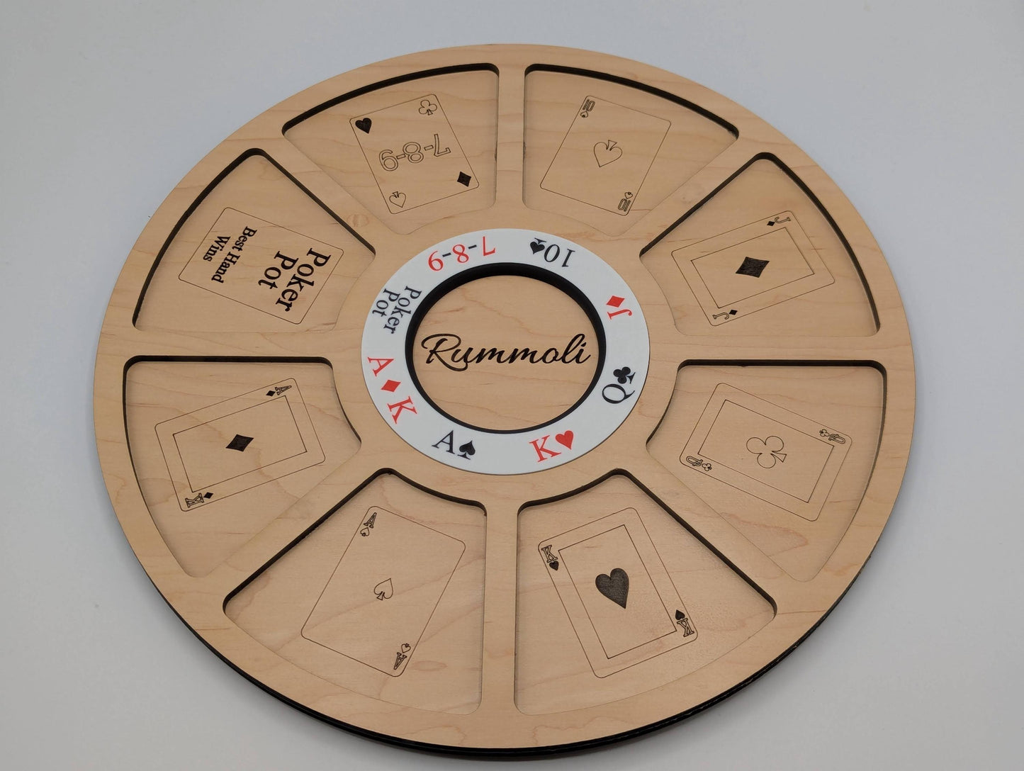 Unique Rummoli Board - Handcrafted Charm
