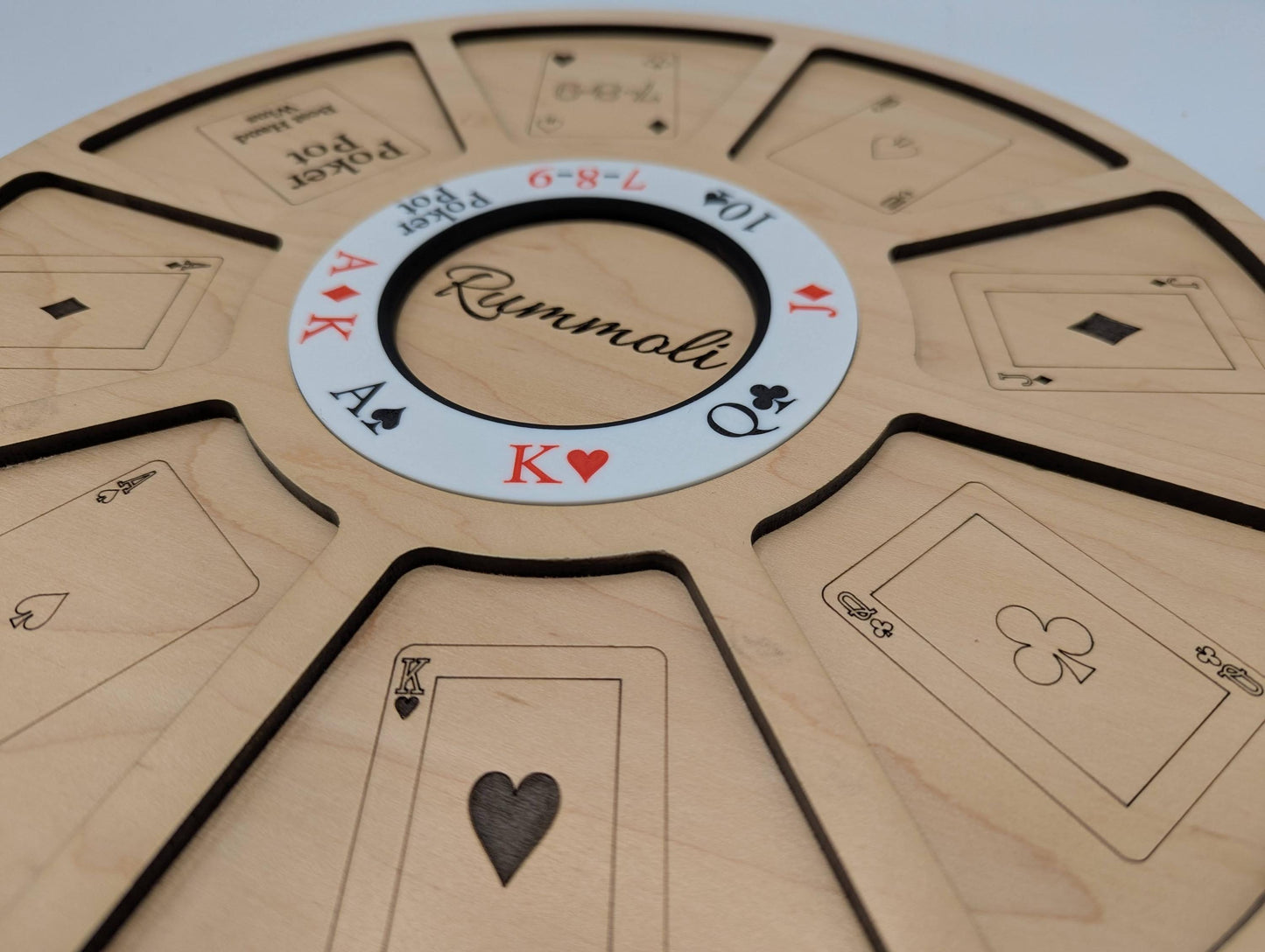 Unique Rummoli Board - Handcrafted Charm