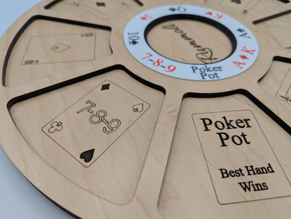 Unique Rummoli Board - Handcrafted Charm