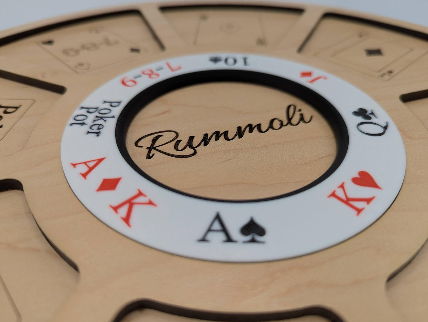 Unique Rummoli Board - Handcrafted Charm